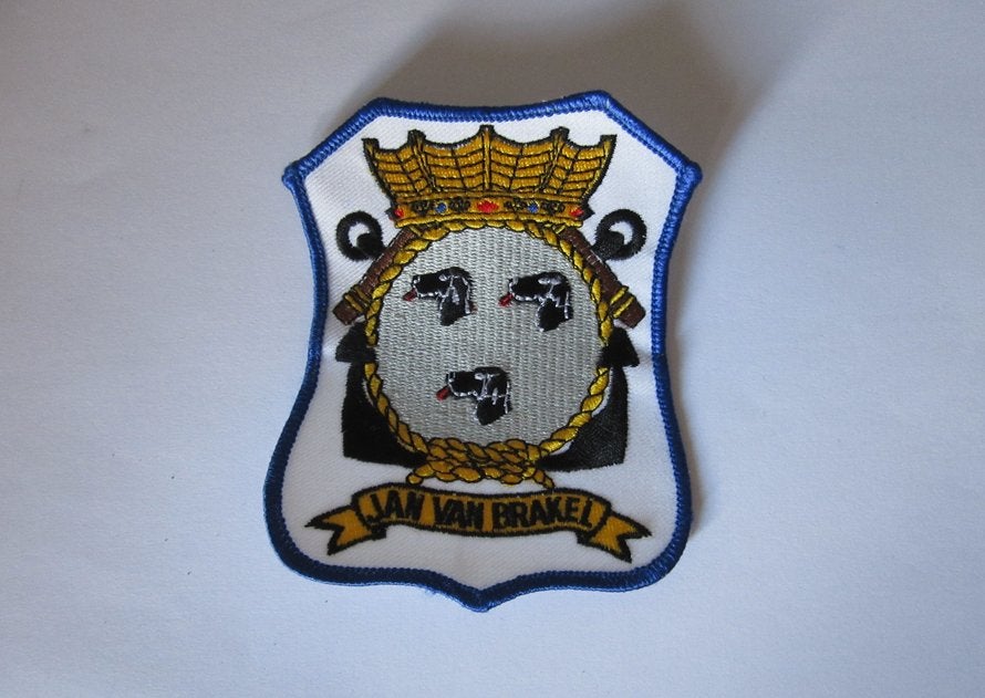Koninklijke Marine embleem Jan van Brakel, Verzenden, Marine, Nederland, Embleem of Badge