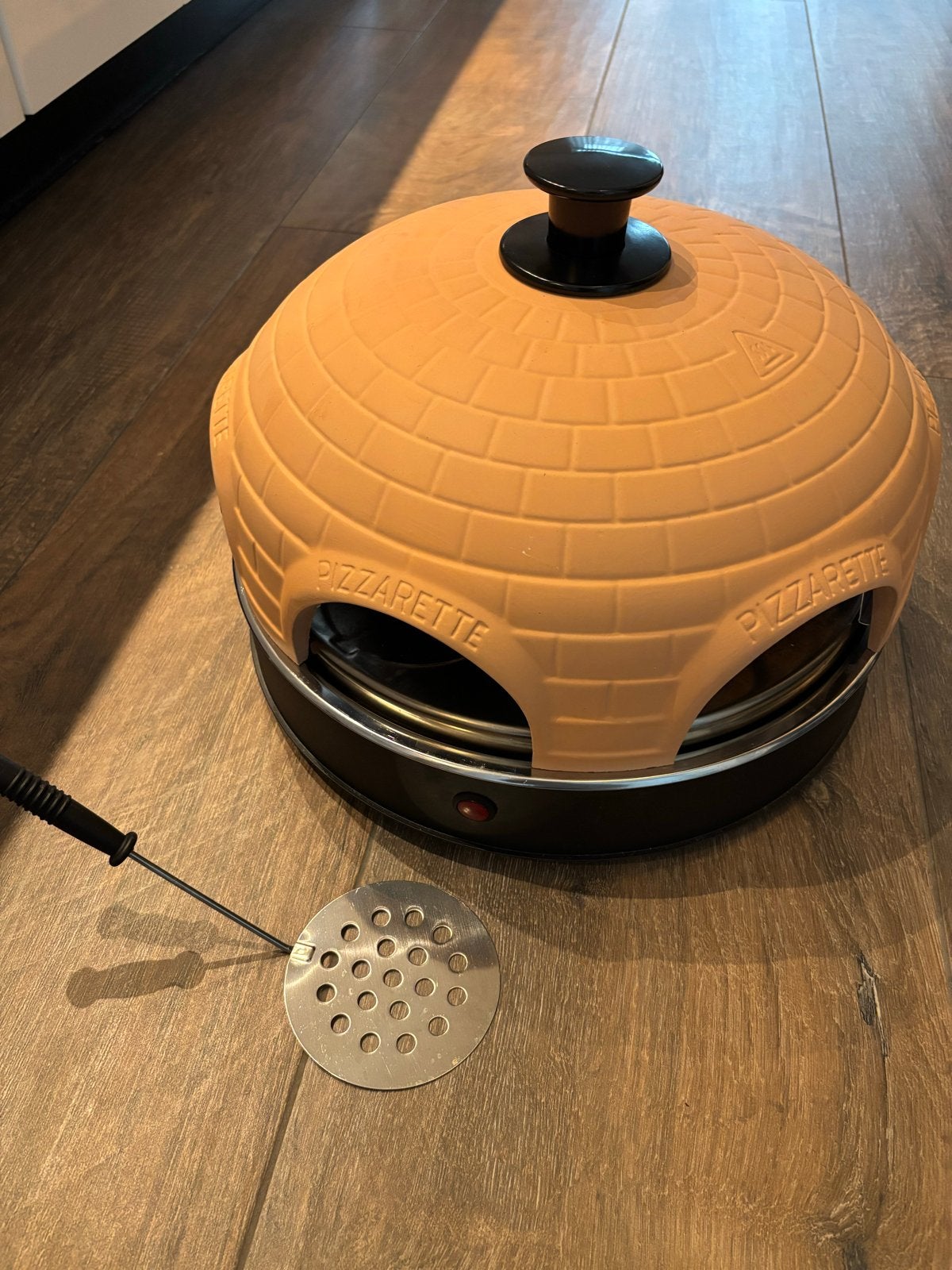 Pizzarette voor 6 personen - Zo goed als nieuw, Ophalen, Zo goed als nieuw, Vrijstaand, Pizzaoven