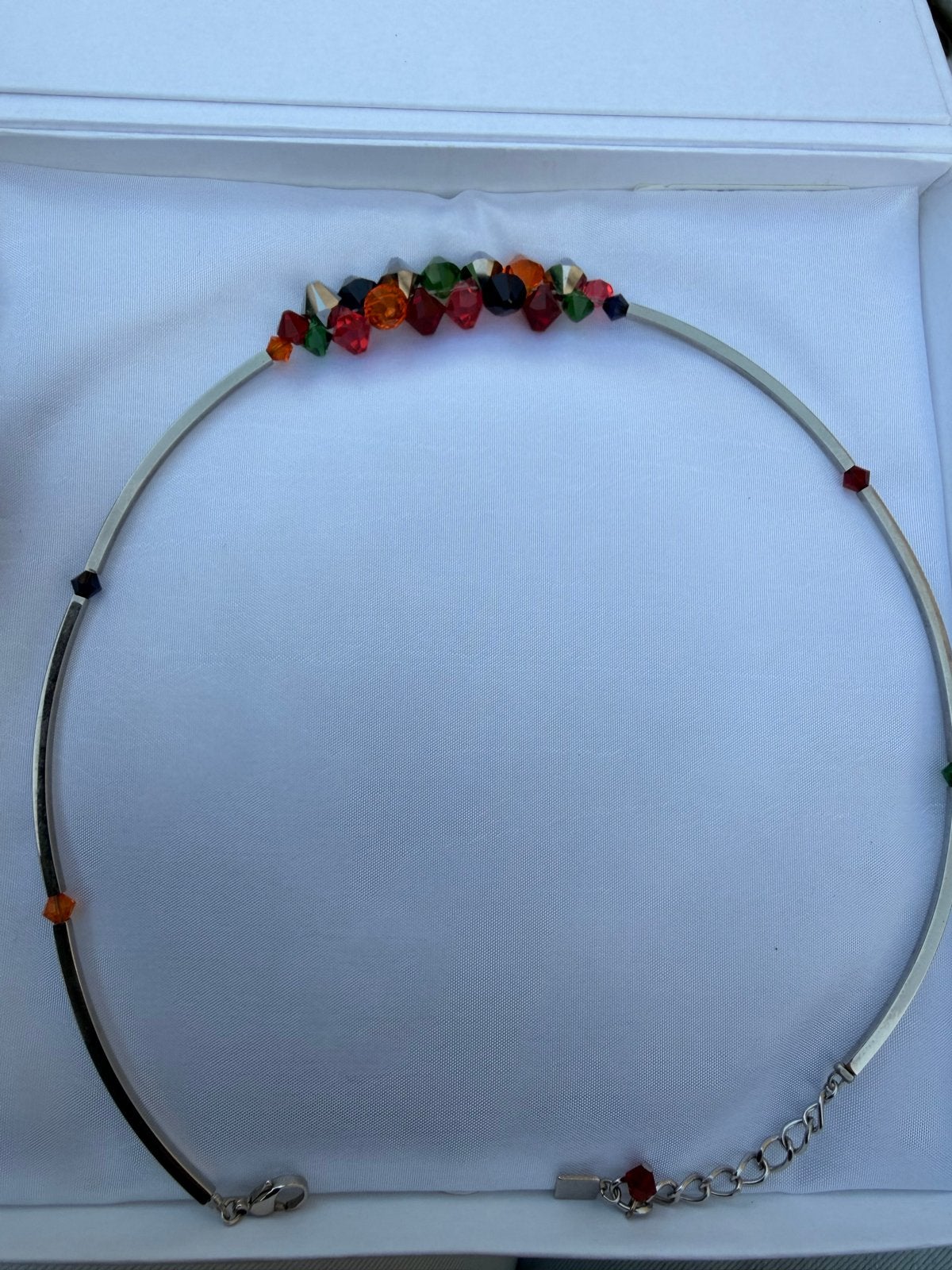 COEUR DE LION Collier met Swarovski kristallen - Nieuw, Sieraden, Tassen en Uiterlijk, Overige materialen, Overige kleuren, Nieuw