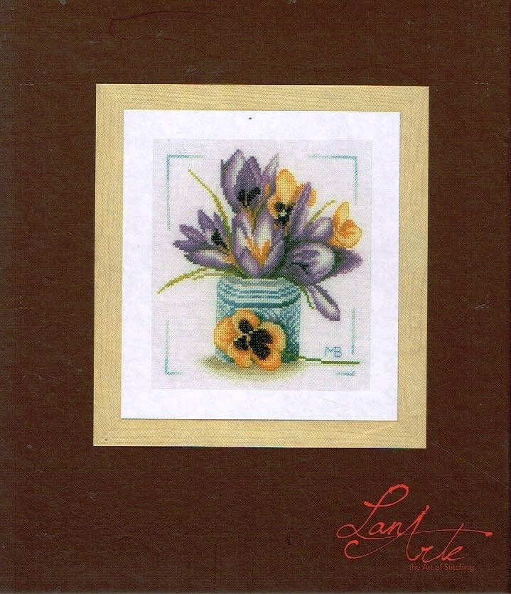 Cado sale marjolein bastin borduurpakket, crocus 068, Ophalen of Verzenden, Nieuw, Handborduren, Borduurpakket