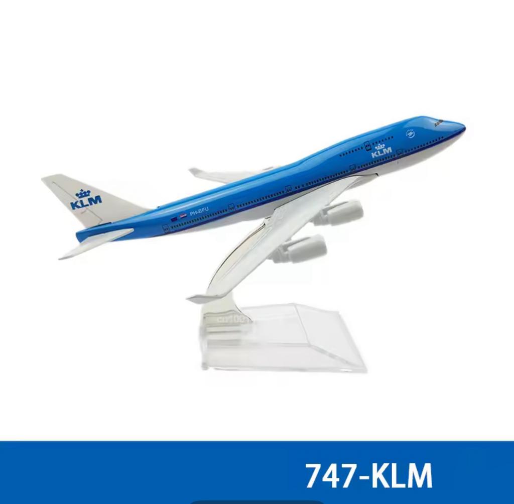KLM Boeing 747 vliegtuig schaalmodel !, Verzamelen, Luchtvaart en Vliegtuigspotten, Ophalen of Verzenden, Nieuw, Schaalmodel