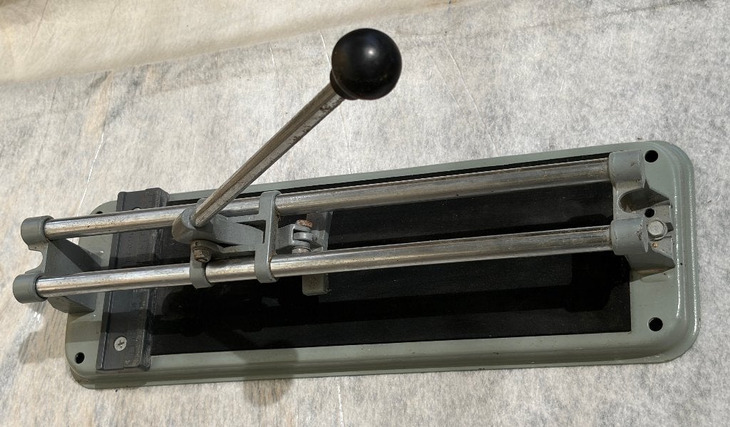 Tegelsnijder, Doe-het-zelf en Verbouw, Gereedschap | Handgereedschap, Ophalen of Verzenden, Gebruikt