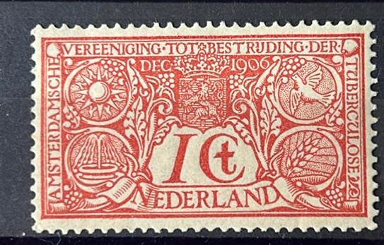 Nvph nr 84 postfris, Postzegels en Munten, Postzegels | Nederland, Verzenden, T/m 1940, Postfris