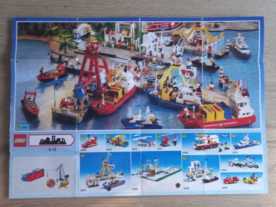 vintage mini-catalogus nr. 831383-EU van LEGO / Legoland uit, Kinderen en Baby's, Lego, Overige typen, Ophalen of Verzenden, City