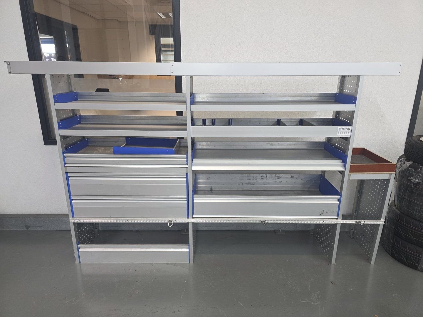 Integro Aluminium Bedrijfswagen Inrichting met lades, schapp, Auto diversen, Ophalen, Gebruikt, -, -