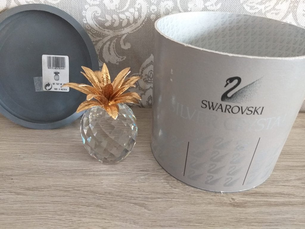 Swarovski Ananas, Ophalen of Verzenden, Zo goed als nieuw, Figuurtje