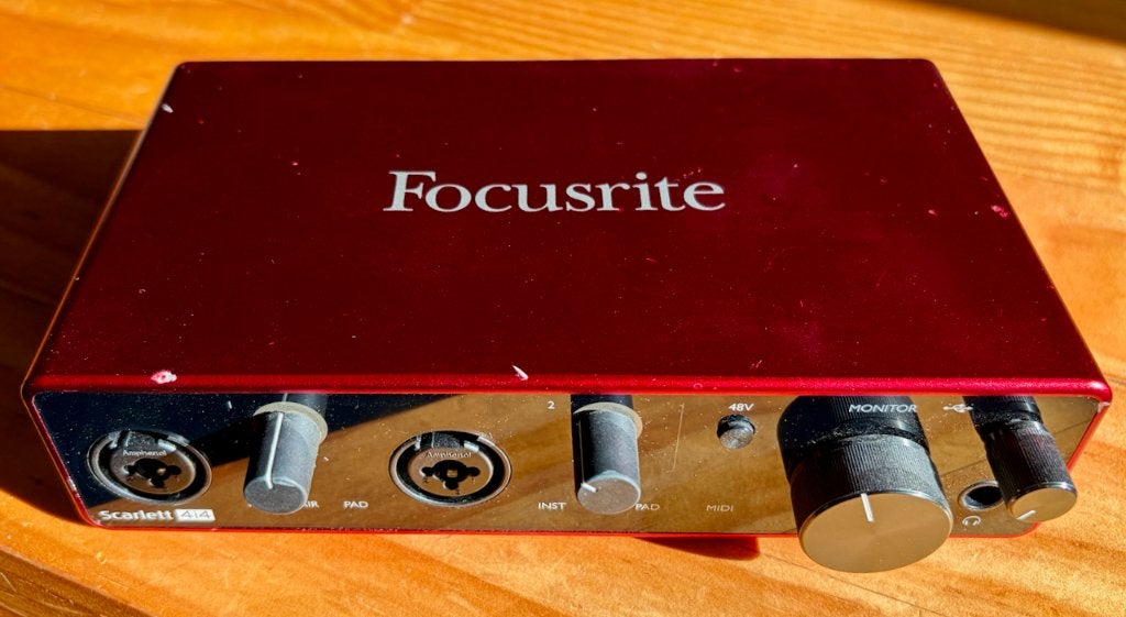 Focusrite Scarlett 4i4 3rd Gen Audio Interface, Ophalen of Verzenden, Zo goed als nieuw, Audio
