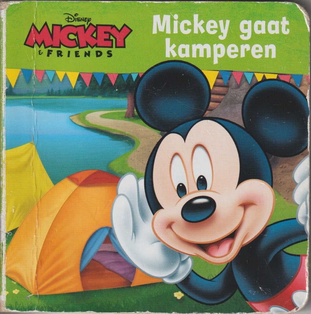 Mickey gaat kamperen, Ophalen of Verzenden, Gelezen, 3 tot 4 jaar