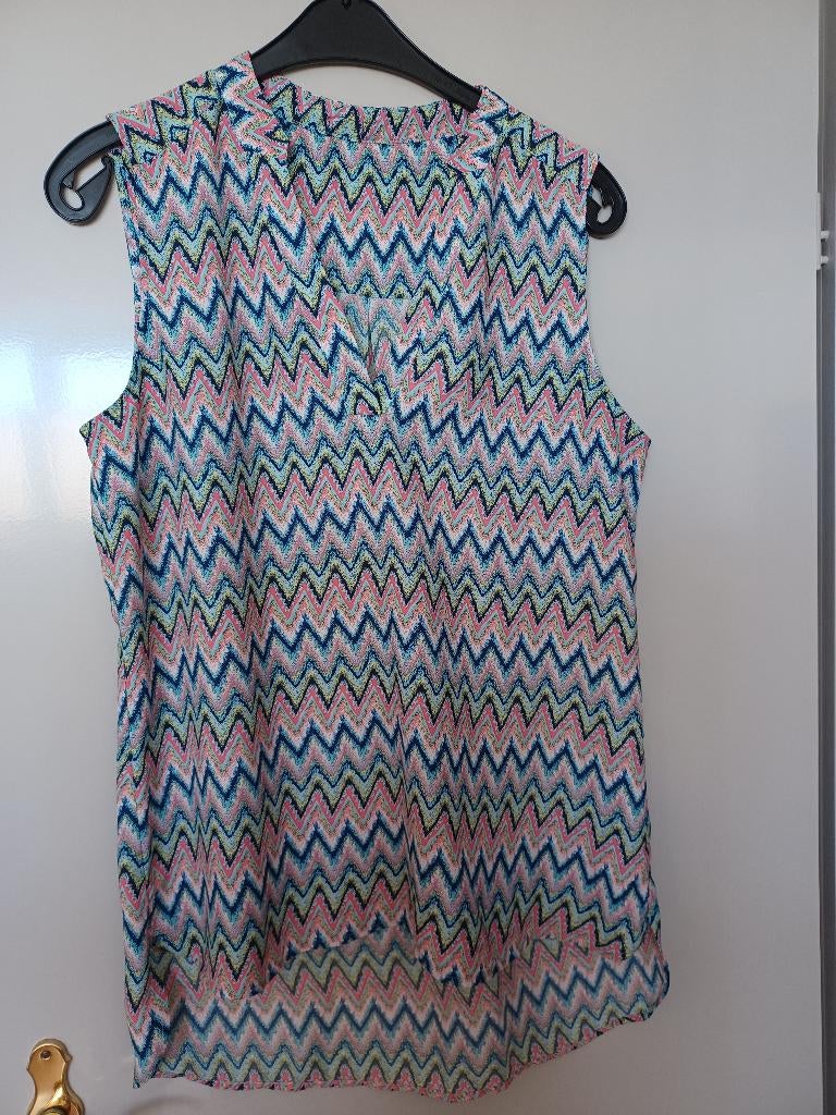 Topje maat 46, Maat 46/48 (XL) of groter, Ophalen of Verzenden, Zo goed als nieuw, MS mode