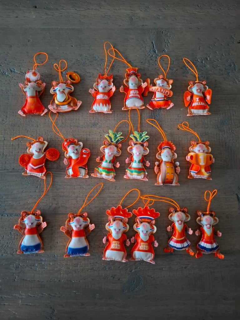Hup Holland Hamsters - Albert Heijn - WK 2014 - 18 stuks, Verzamelen, Albert Heijn, Ophalen of Verzenden