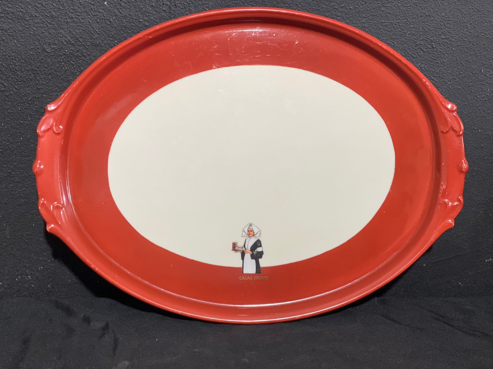 Vintage Droste Cacao Dienblad - Victoria Keramiek, Antiek en Kunst, Ophalen of Verzenden