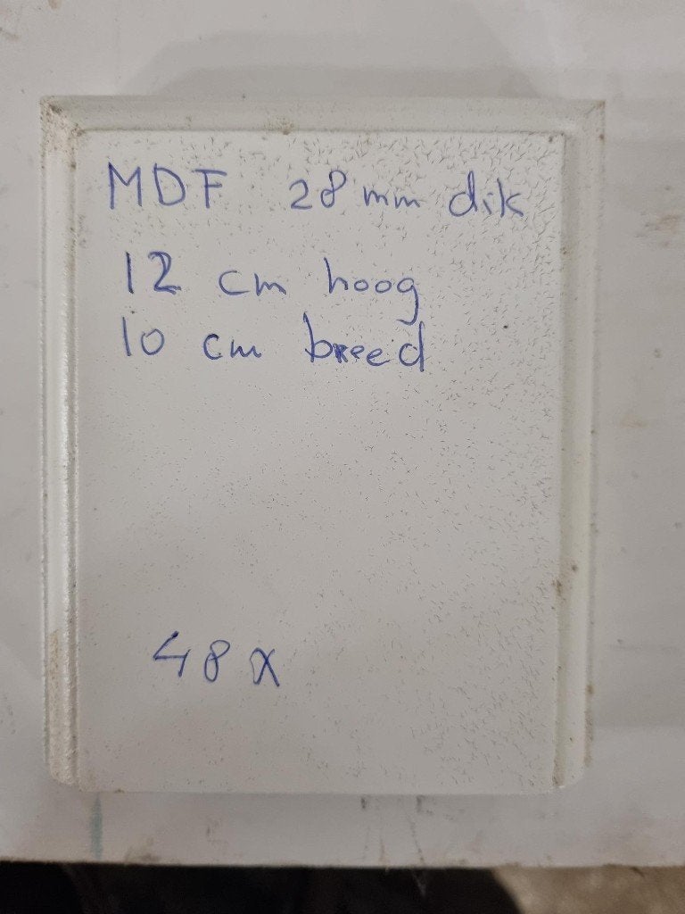 plint/architraaf neuten, Ophalen, Nieuw, Mdf, 200 tot 250 cm