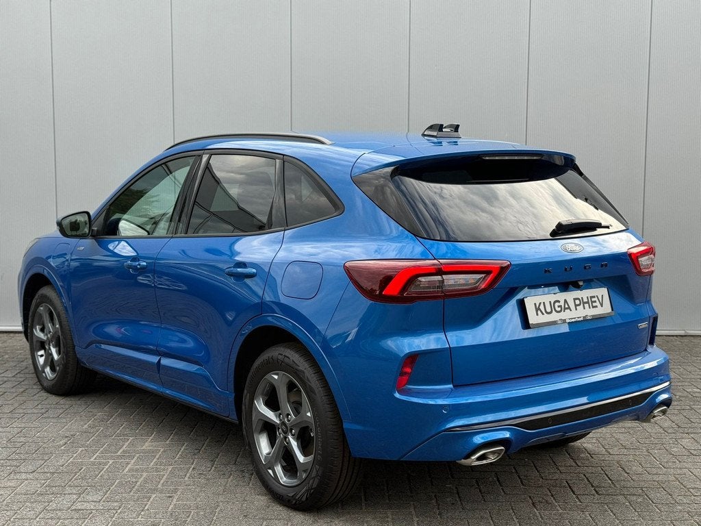 Ford Kuga 2.5 PHEV ST-Line | Winter Pack | LED | Camera + Pa, Auto's, Ford, 14 kWh, Adaptive Cruise Control, Zwart, 4 cilinders
