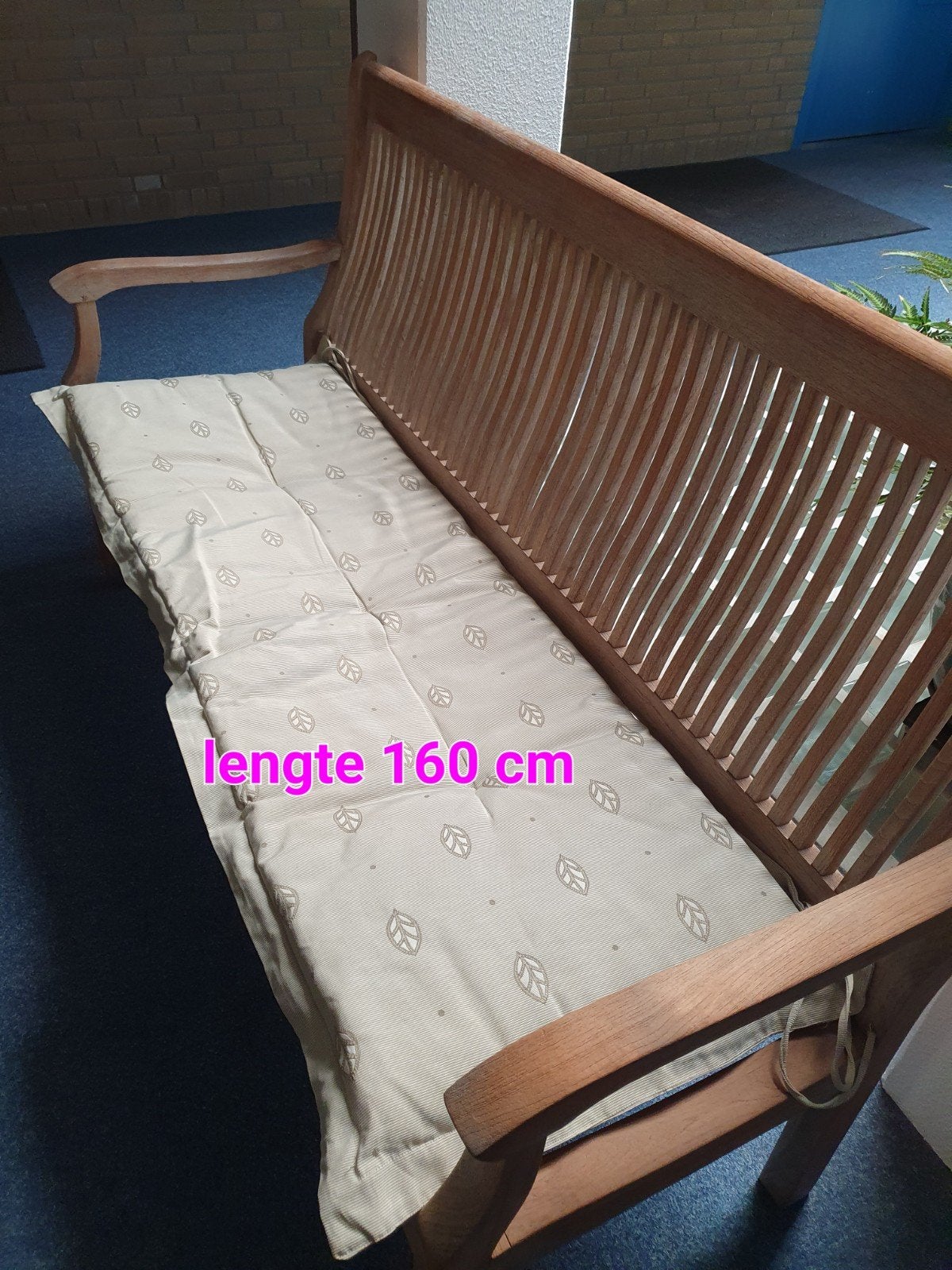 DUURZAME TEAK HOUTEN TUINSET, Ophalen, Teakhout, Bank