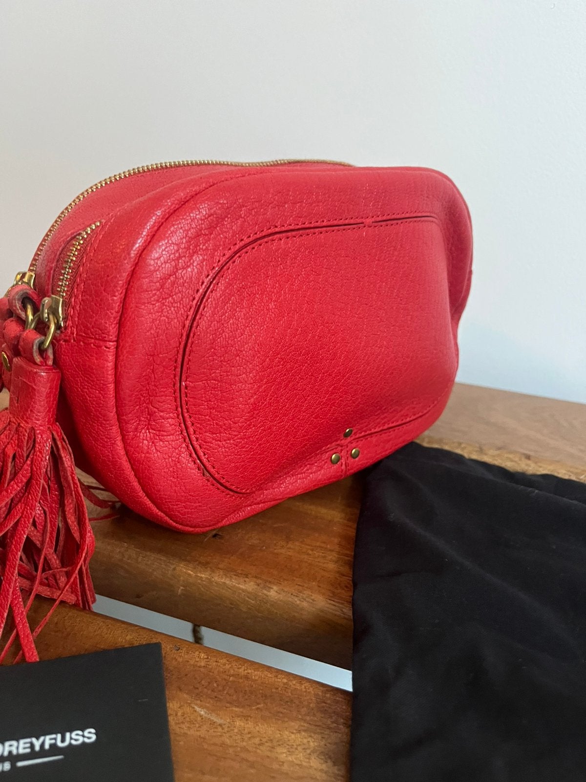 Marc bag tas Jerome Dreyfuss vintage leer leather, Overige merken, Gebruikt, Ophalen of Verzenden, Leer