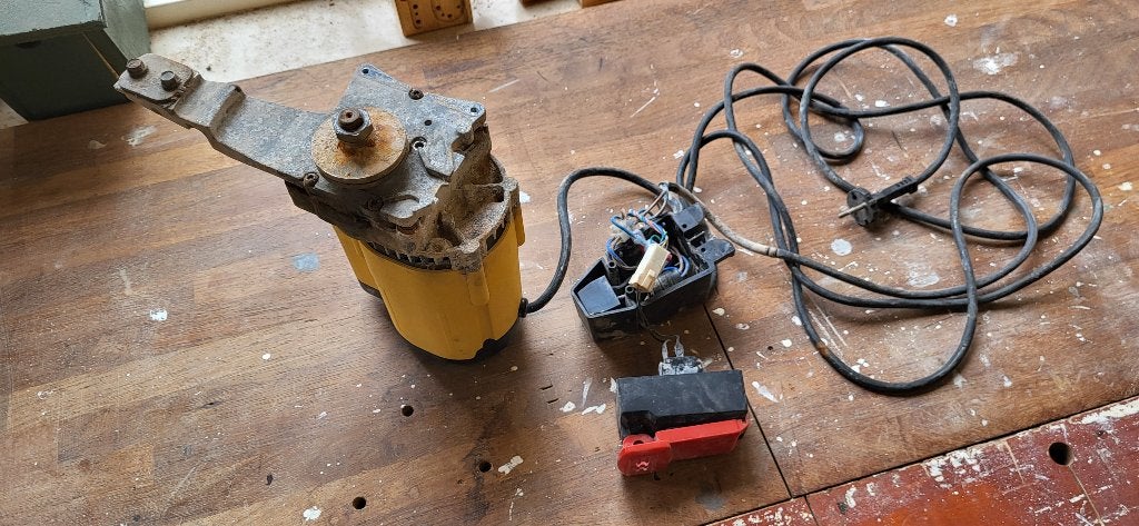 Dewalt DW744XP motor, Ophalen, Gebruikt, Overige typen, 1200 watt of meer