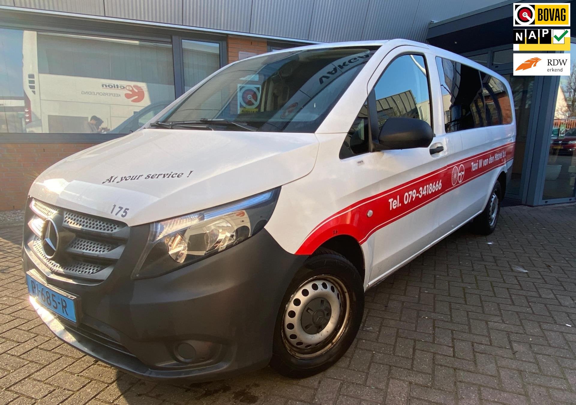 Mercedes-Benz Vito Tourer 109 BlueTEC Base Extra Lang, Auto's, Voorwielaandrijving, Gebruikt, 255 €/maand, Electronic Stability Program (ESP)