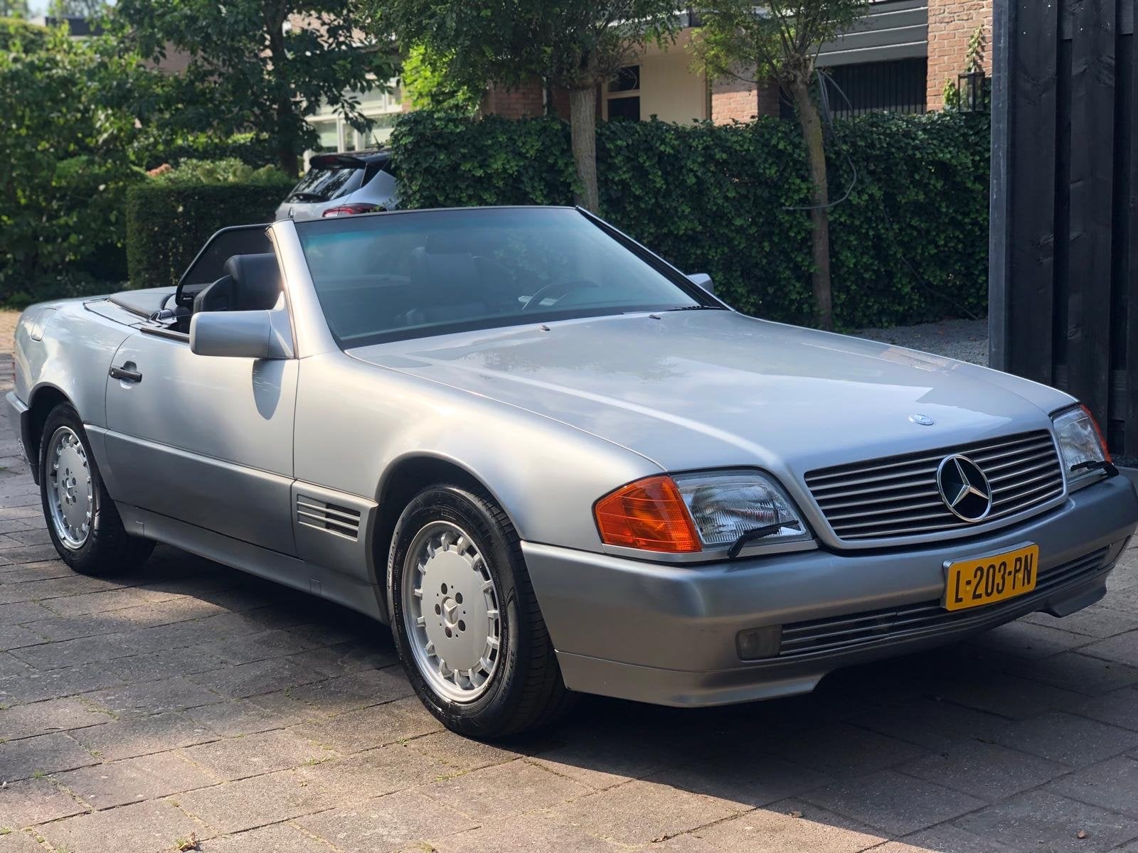 Mercedes-Benz Mercedes 1994 Grijs, Auto's, Automaat, Achterwielaandrijving, 4973 cc, Cabriolet