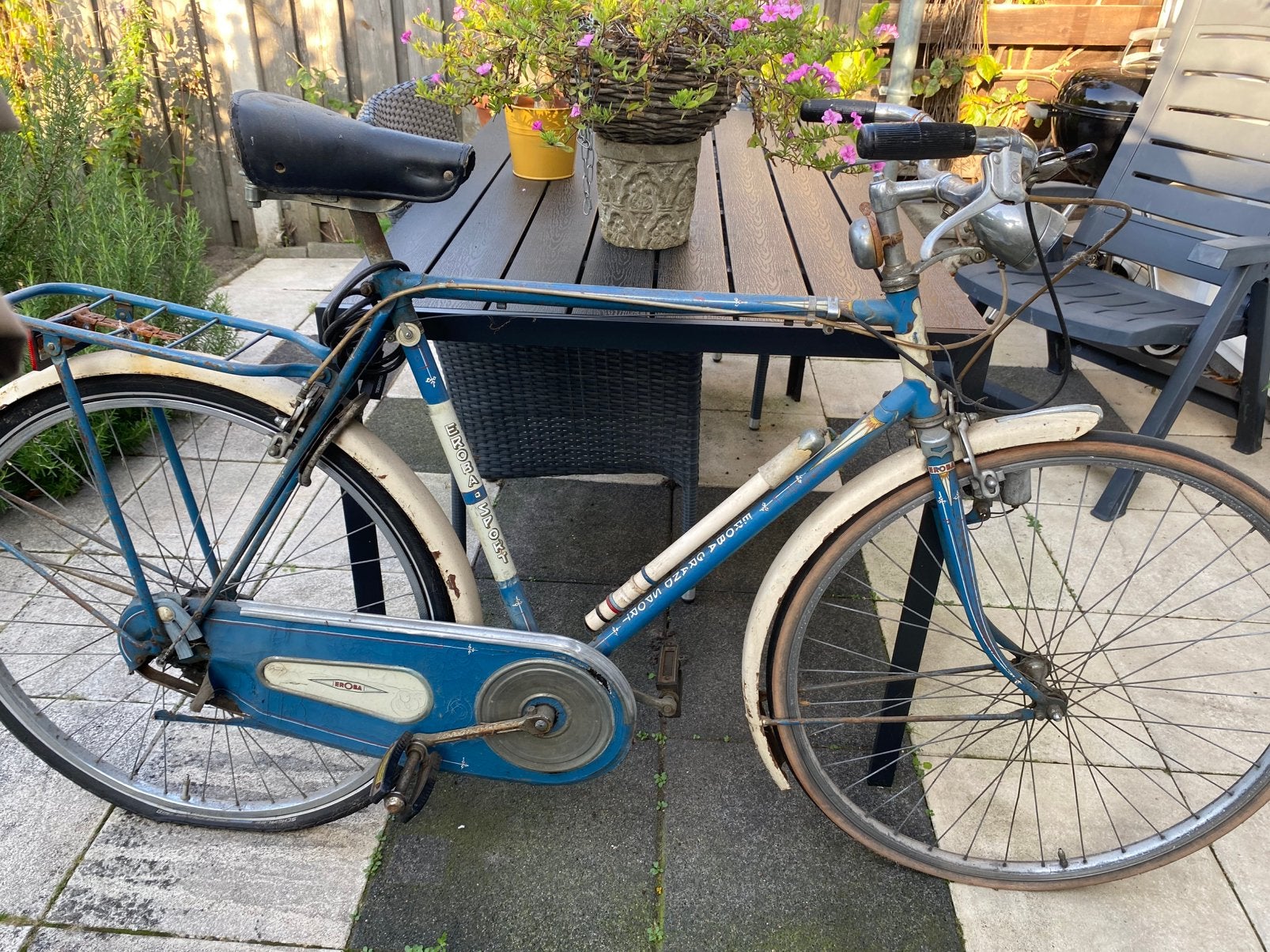 Vintage Eroba damesfiets jaren 50, 51 tot 55 cm, Ophalen, Velgrem, Jaren '50