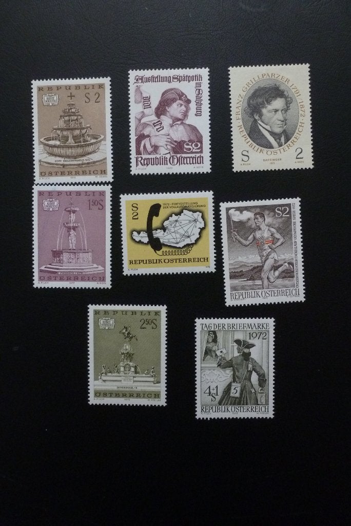 Oostenrijk 1972, Verzenden, Postfris
