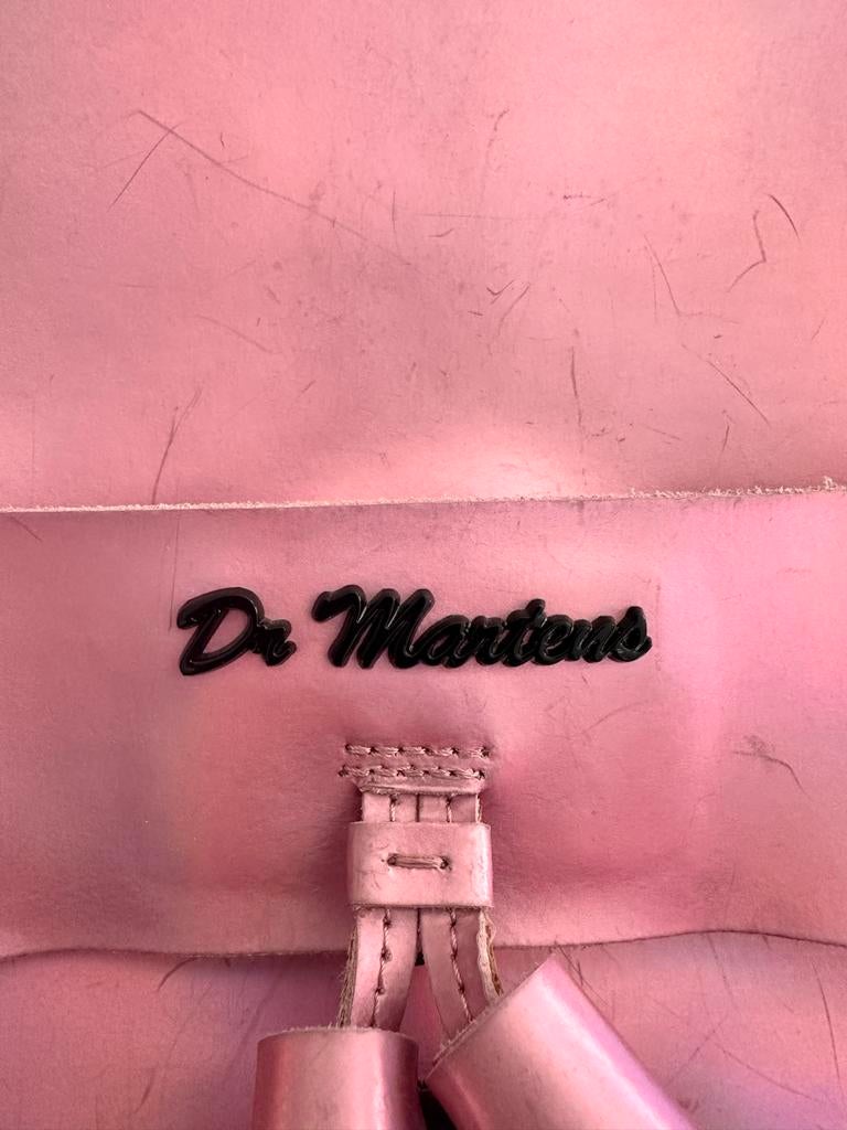 Dr. Martens Roze Leren Schoudertasje, Ophalen of Verzenden, Gebruikt, Roze, Schoudertasje