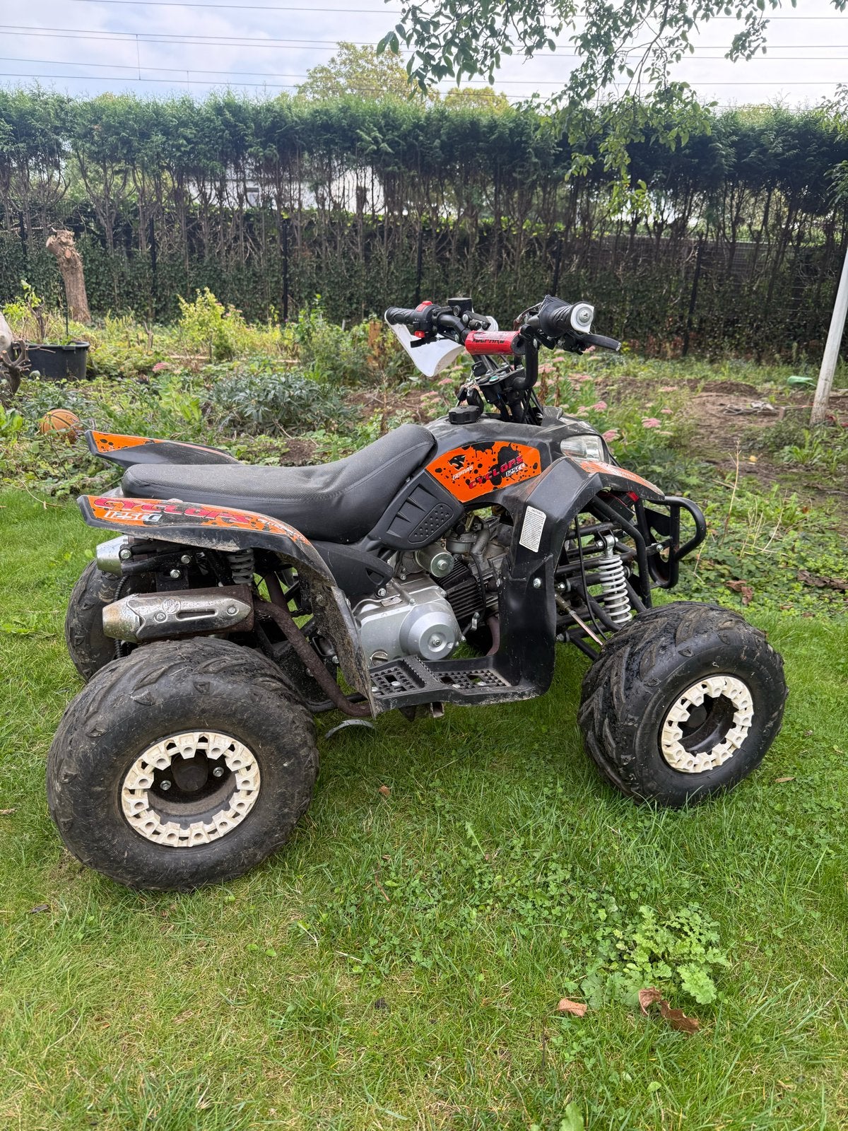 Stoere kinder Quad Geparo 125cc kinder quad, Motoren, Quads en Trikes, 1 cilinder, 125 cc, 12 t/m 35 kW