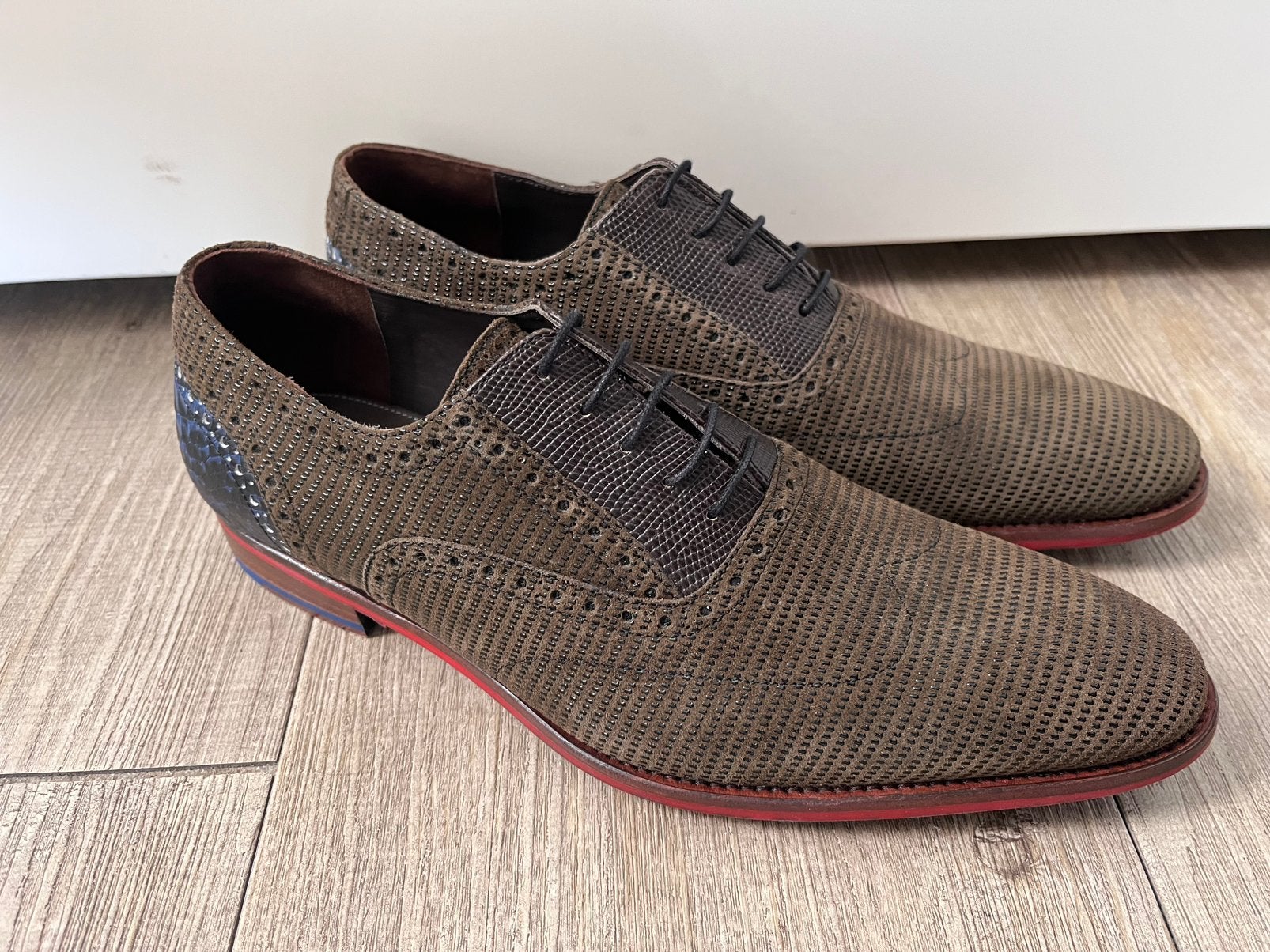 Floris van Bommel herenschoenen maat 7.5 / 41.5 nieuw, Kleding | Heren, Floris van Bommel, Overige kleuren, Floris van Bommel