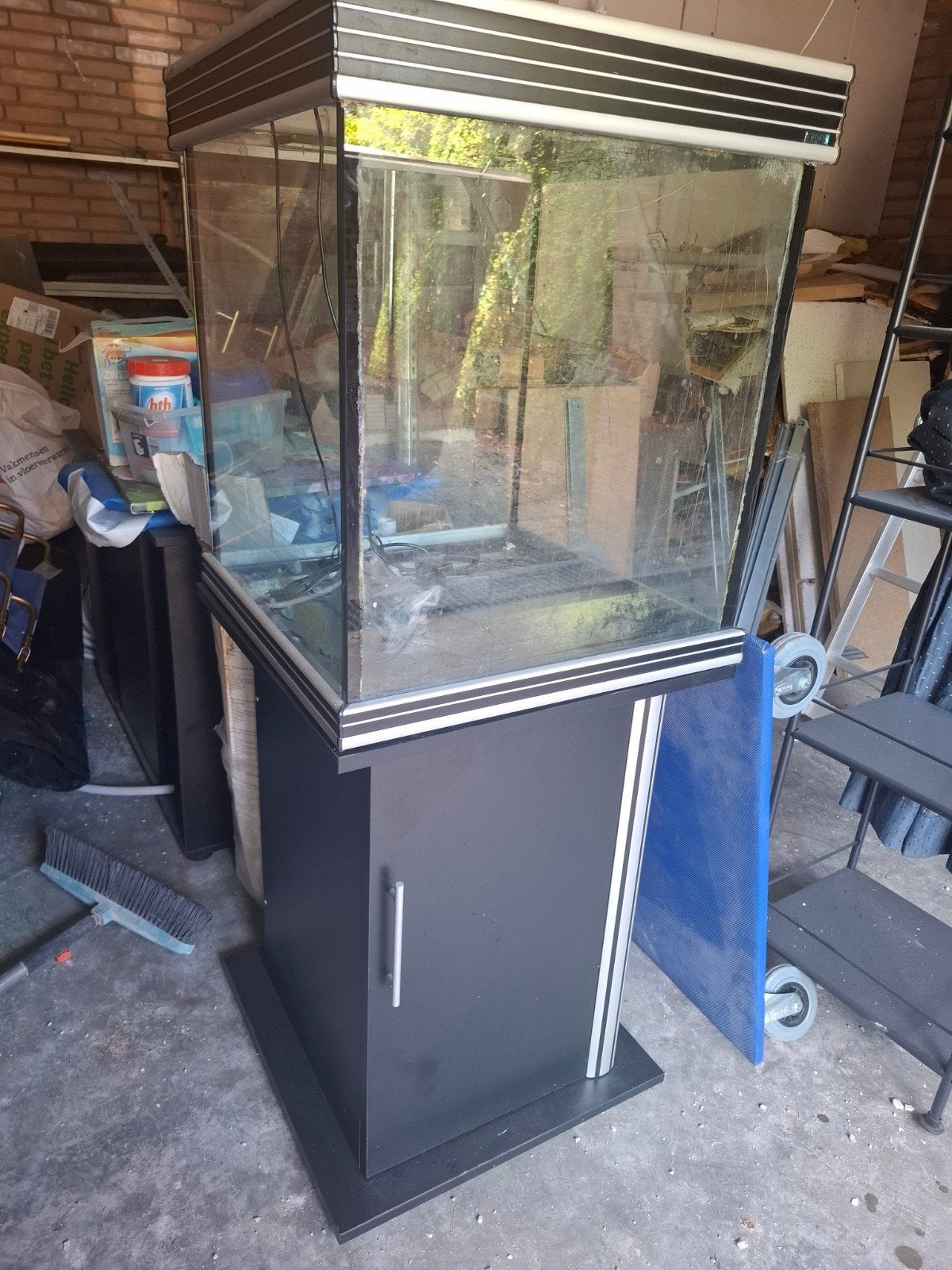 trofis puntius 50 bij 50 bij 60 cm aquatlantis, Ophalen, Gebruikt, Leeg aquarium