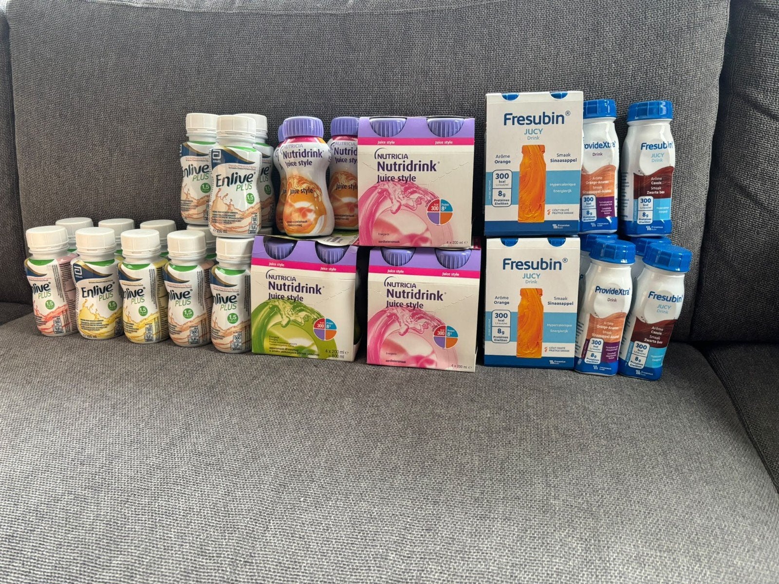 Medische drinkvoeding 39 flesjes, Ophalen