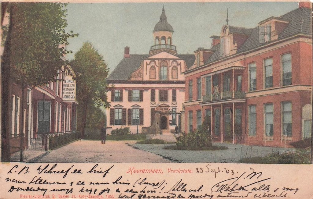 703-453-029 Heerenveen Vrackstate, Verzenden, Voor 1920, Friesland