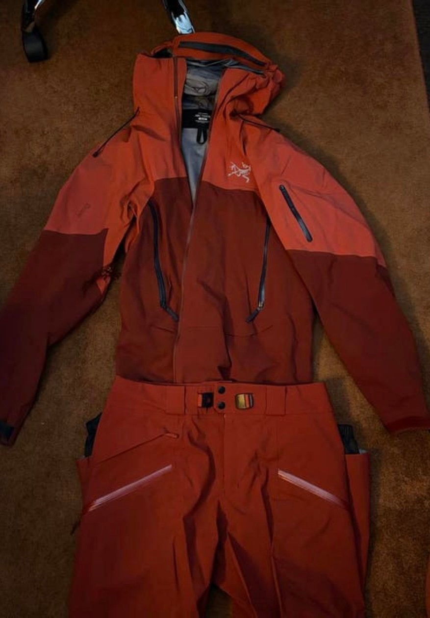 MOET WEG! Arcteryx Sabre jas & broek heren, Ophalen, Gedragen, Maat 48/50 (M), Jack