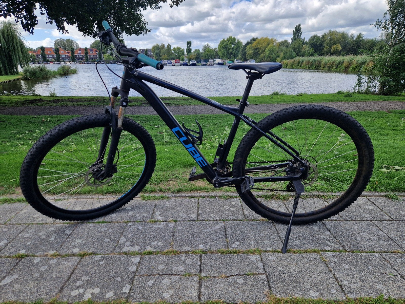Cube Aim CMPT Mountainbike - Maat L (29 inch wielen), Fietsen en Brommers, Gebruikt, 57 cm of meer, Hardtail, Heren