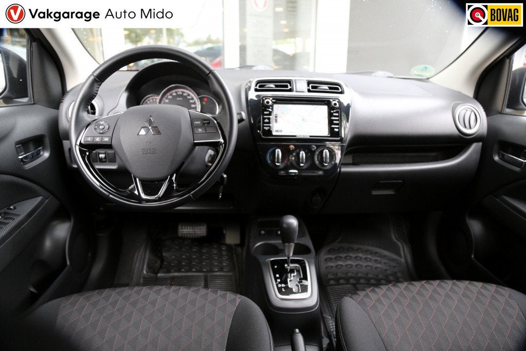 Mitsubishi Space Star 1.2i CVT Automaat Intro Edition, Origineel Nederlands, 3 cilinders, Zilver of Grijs, Stoelverwarming