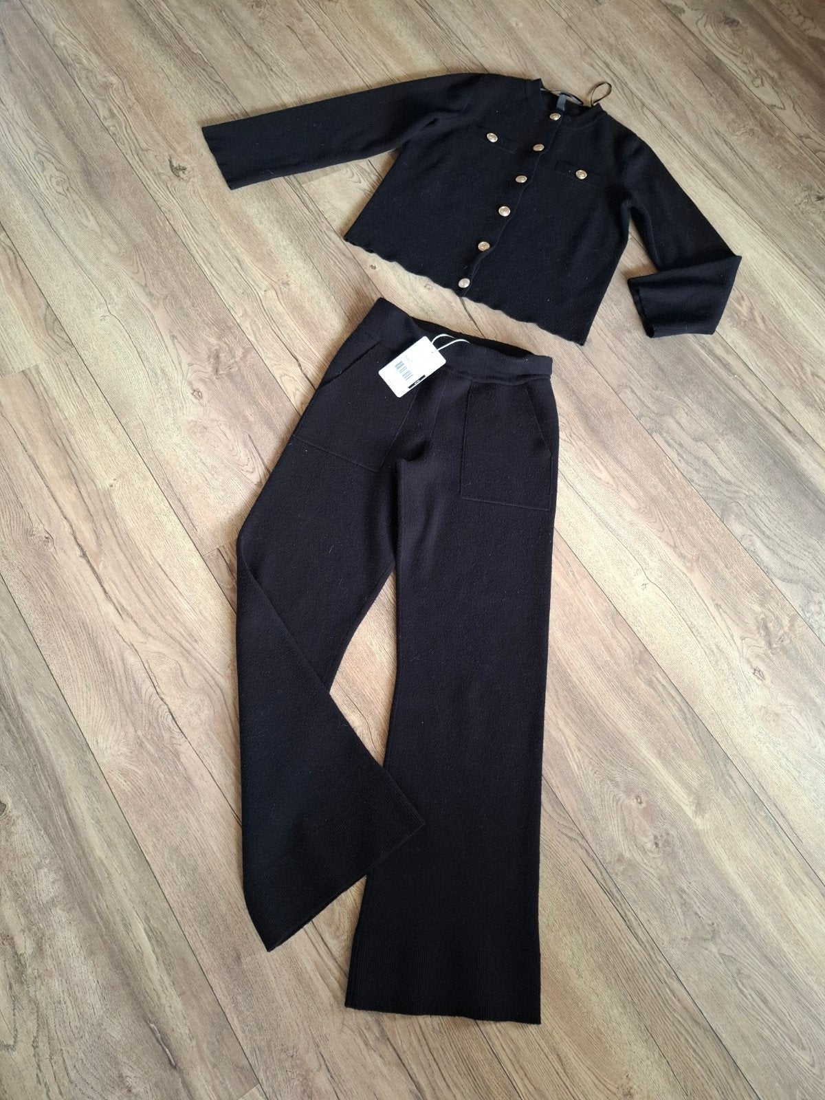 Zwart pak. Co ord set. Yas. Ydence. Vila. Vero Moda. Only. M, Ophalen of Verzenden, Zo goed als nieuw