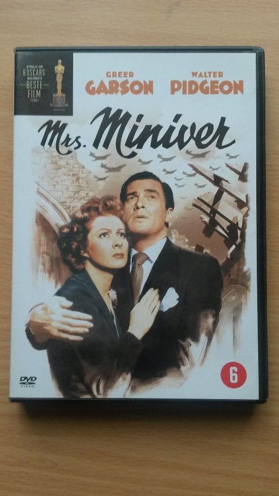 Mrs. Miniver - William Wyler, Greer Garson, Walter Pidgeon, Verzenden, Nederlands, Zo goed als nieuw, 1940 tot 1960