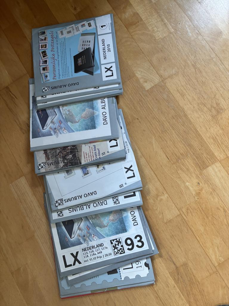 Postzegel Davo albumbladen  1991 tot en met 2010, Postzegels en Munten, Postzegels | Nederland, Ophalen of Verzenden, Na 1940