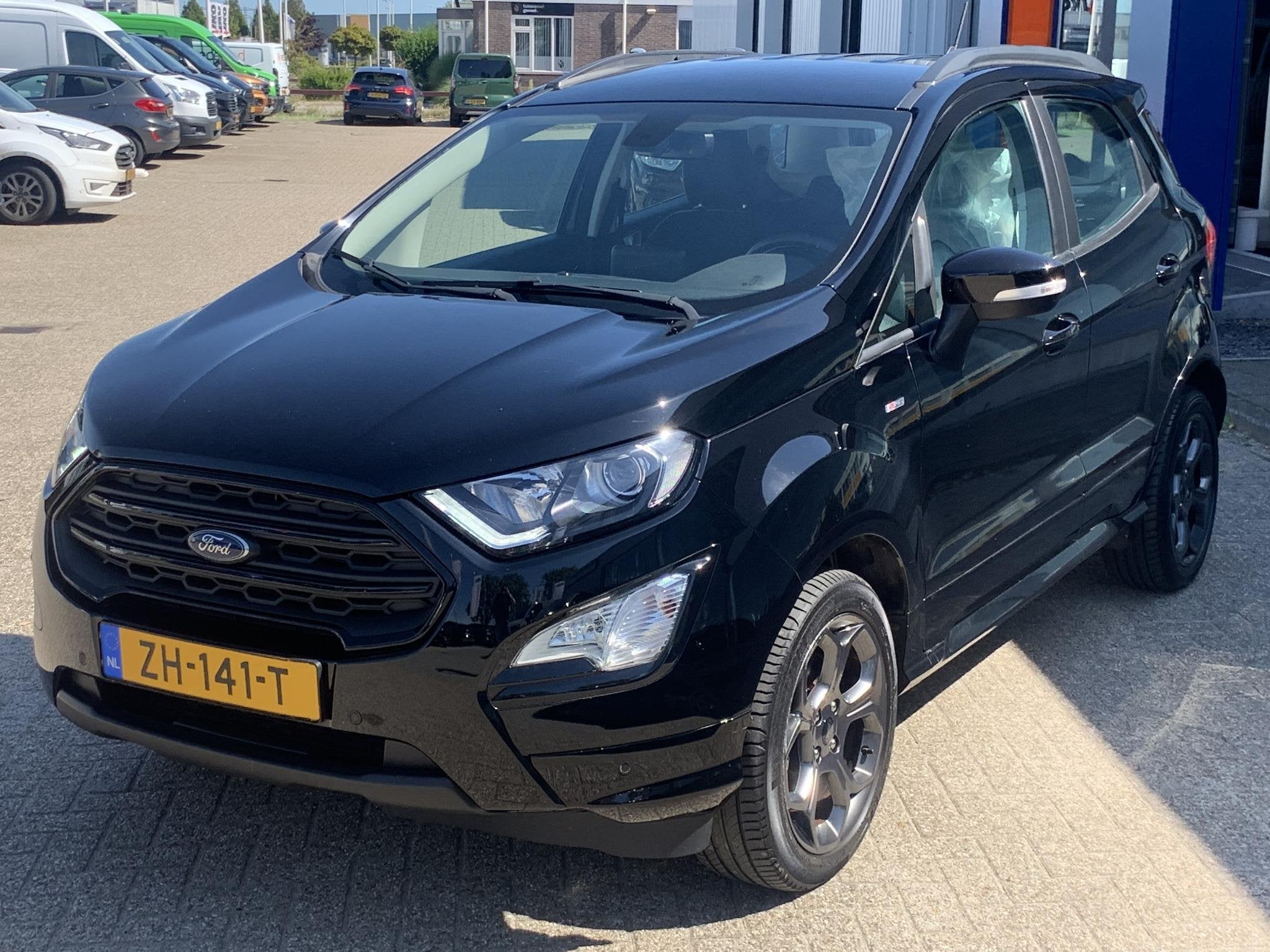 Ford EcoSport 1.0 EcoBoost ST-Line Black | Blind Spot Assist, 125 pk, Gebruikt, Ecosport, Zwart