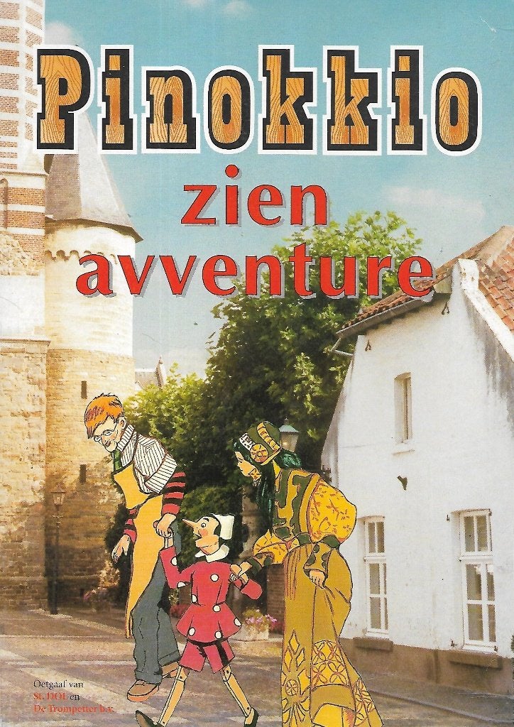 Pinokkio zien avventure (Dialect), Boeken, Ophalen of Verzenden, Zo goed als nieuw