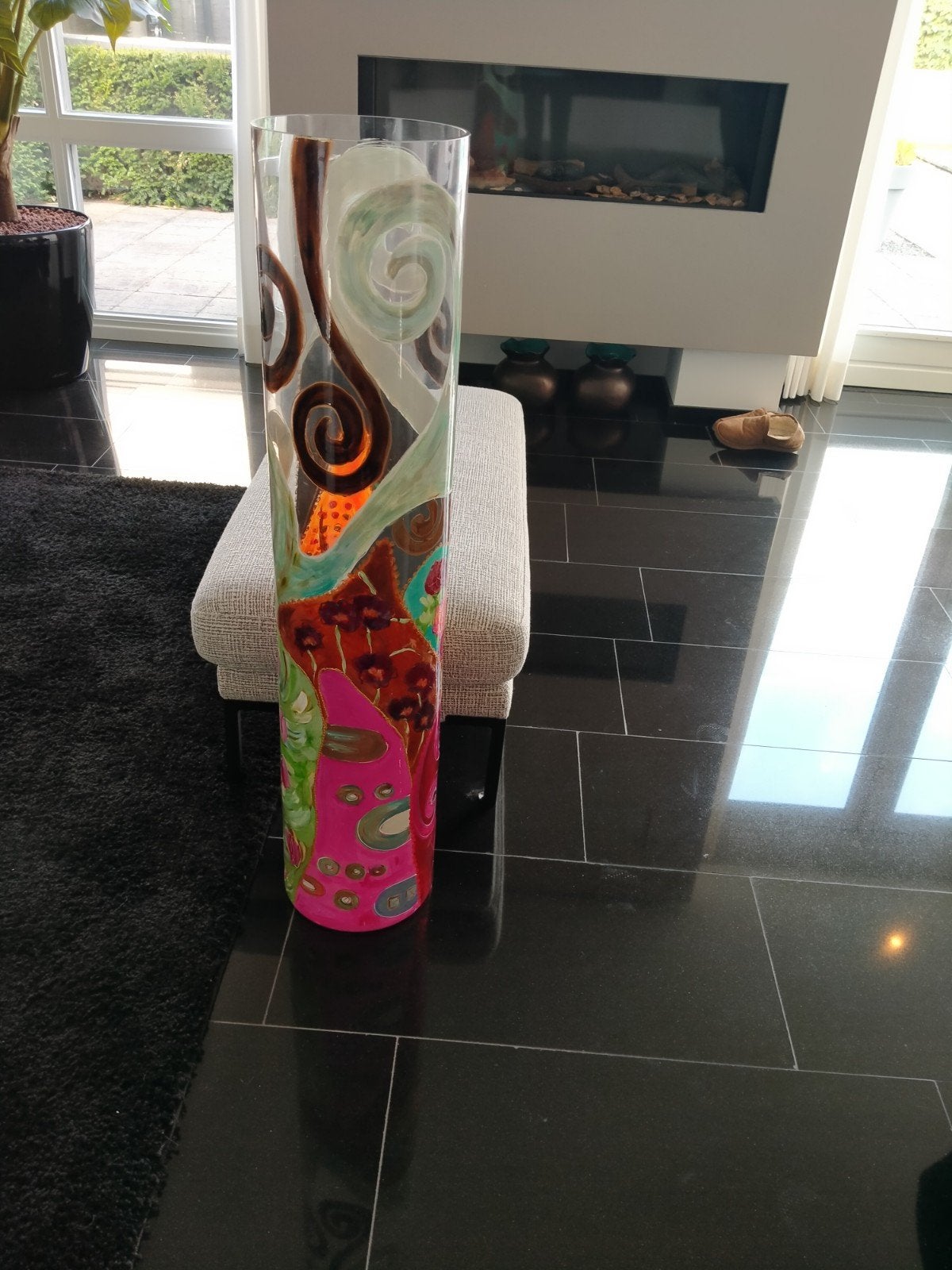 Doortje IJpelaar vaas,120 cm hoog,uniek exemplaar, Huis en Inrichting, Ophalen, Zo goed als nieuw