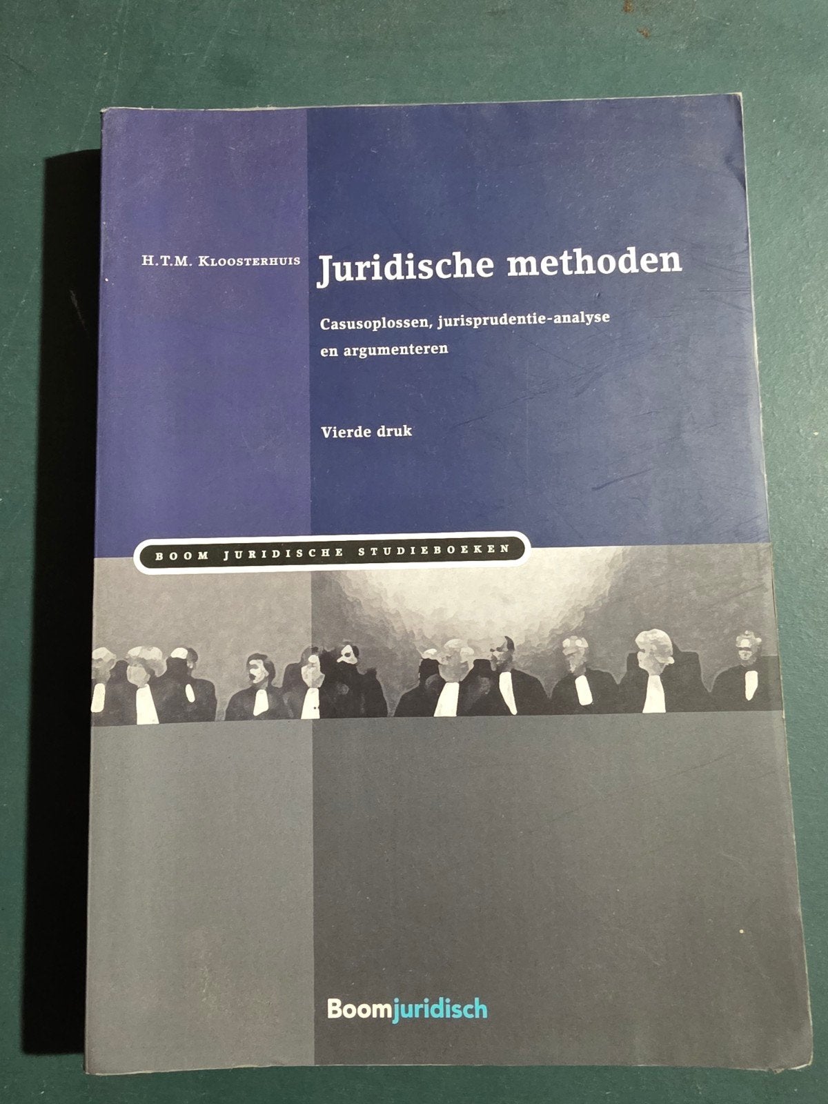 Juridische methoden - H.T.M. Kloosterhuis (Vierde druk), Gelezen, H.T.M. Kloosterhuis, Gamma, HBO