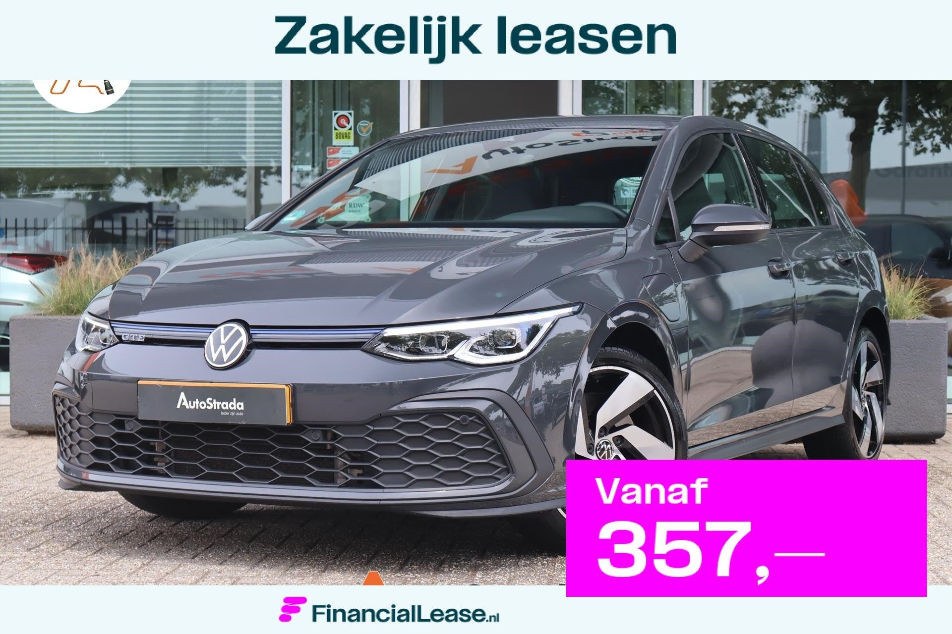 Volkswagen Golf 1.4 eHybrid GTE 204pk DSG I Navi I ACC I Sto, Automaat, Stof, Gebruikt, 4 cilinders