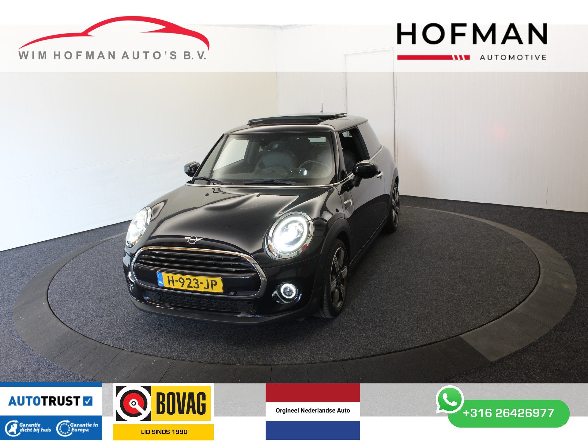 MINI Mini 1.5 Cooper 60 Years Pano Vol Leder Head-up Harman, Auto's, Mini, 136 pk, Gebruikt, Met garantie (alle), 49 €/maand