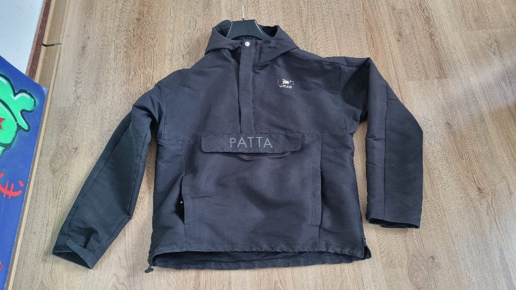 Patta jas mt M, Maat 48/50 (M), Zwart, Ophalen of Verzenden, Patta