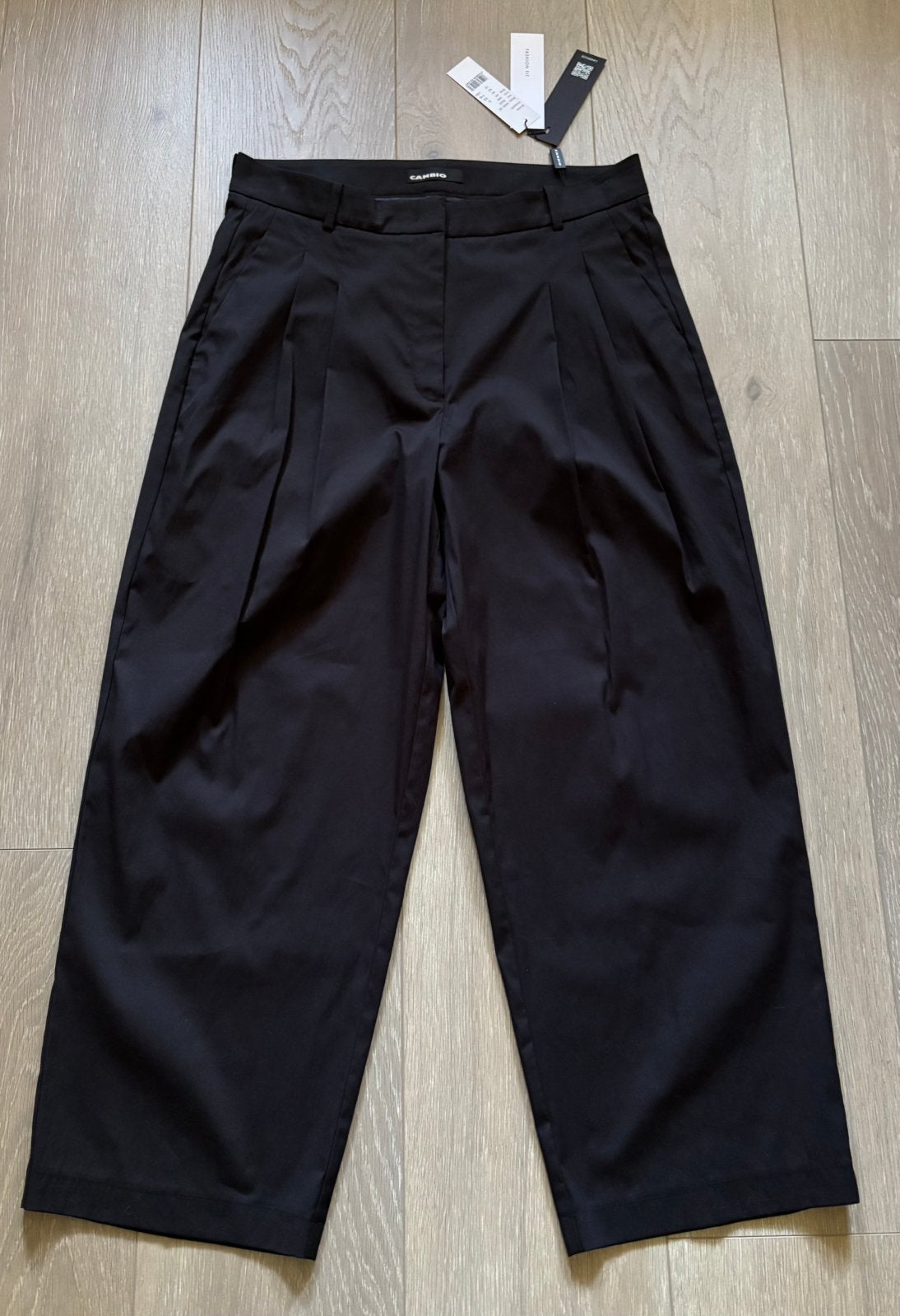 Cambio emilie cropped broek zwart 40, Maat 38/40 (M), Verzenden, Zwart, Nieuw