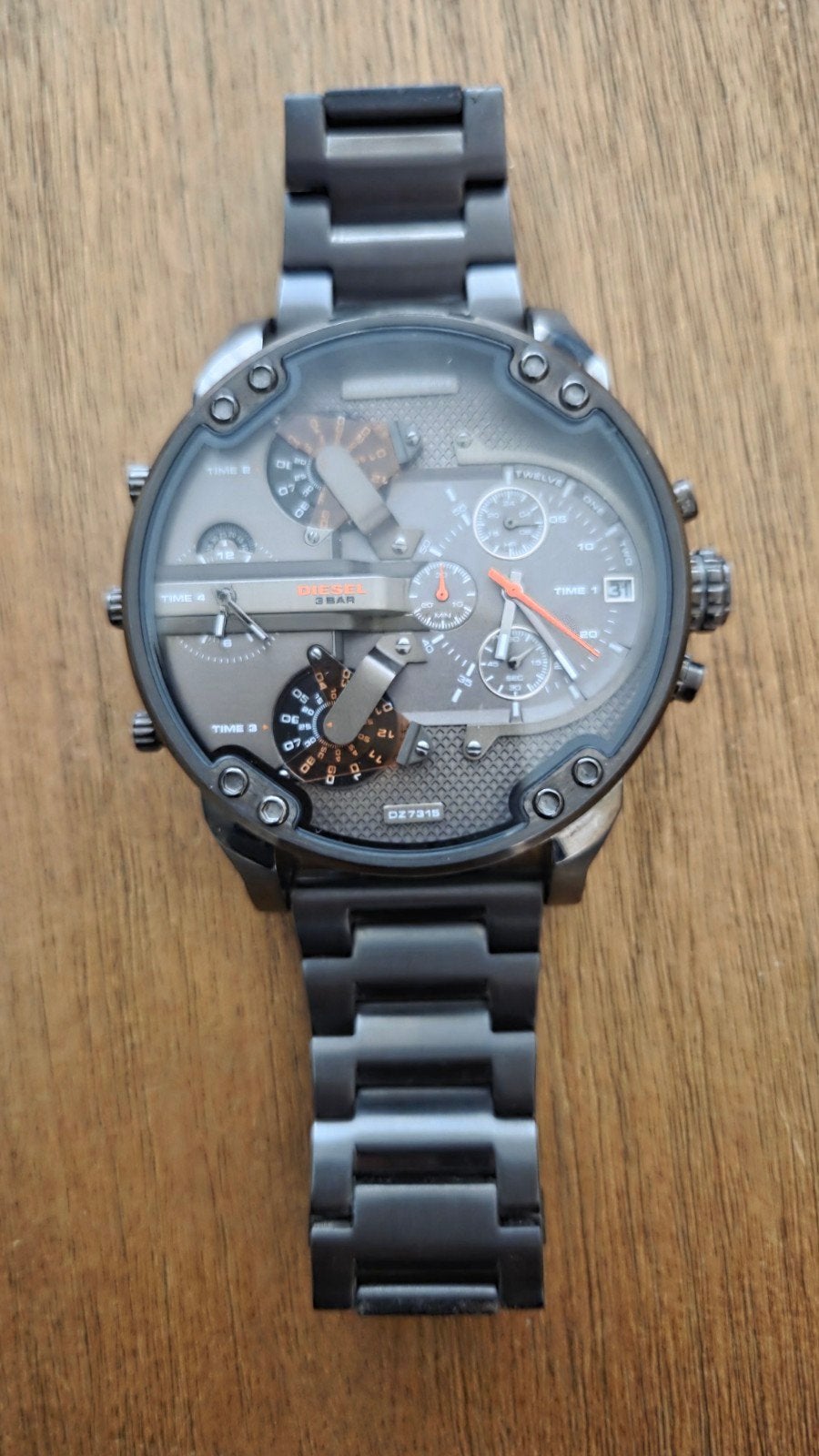 Diesel Horloge, Ophalen, Nieuw, Staal, Overige merken