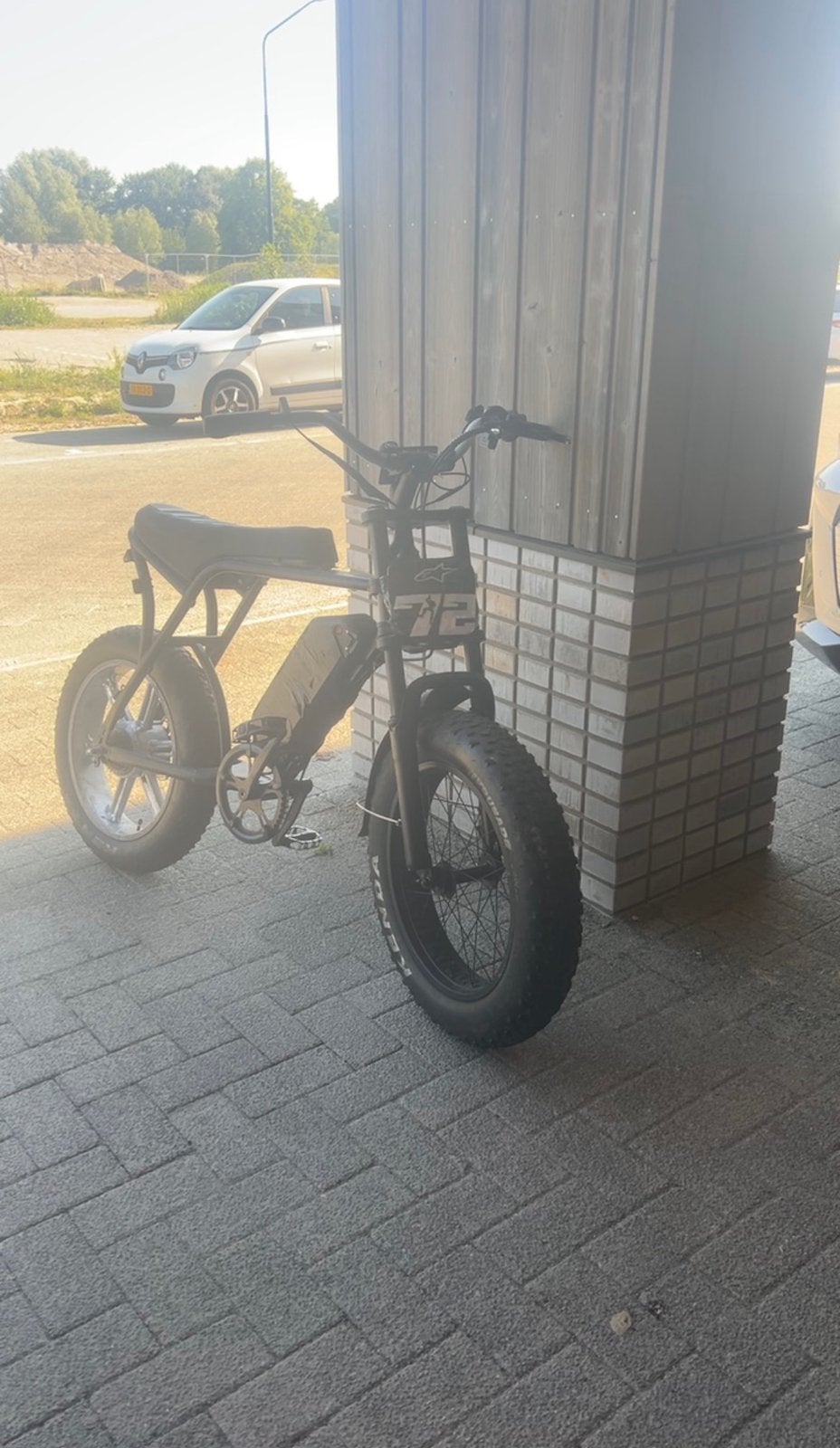 custom v8 fatbike, Fietsen en Brommers, Brommers | Crossbrommers, Zo goed als nieuw, Overige merken, Ophalen
