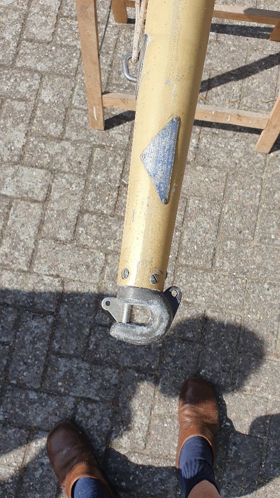 Spinnakerboom, Ophalen, Gebruikt, Overige typen