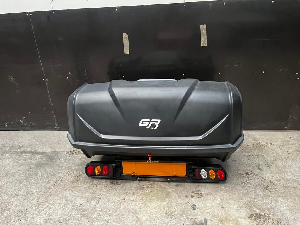 Bagagebox voor op de trekhaak, Auto diversen, Ophalen, Zo goed als nieuw