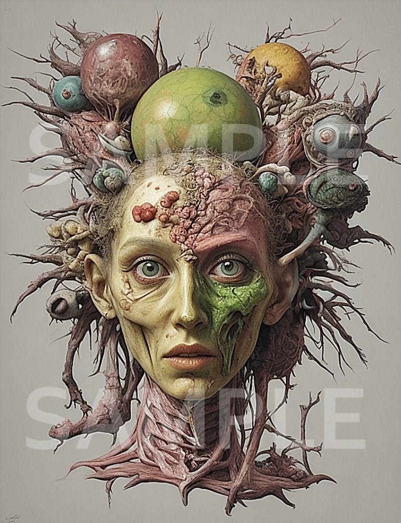 THE FOREST WOMAN, Antiek en Kunst, Papier/karton, Ophalen of Verzenden, Print, Echtheidscertificaat