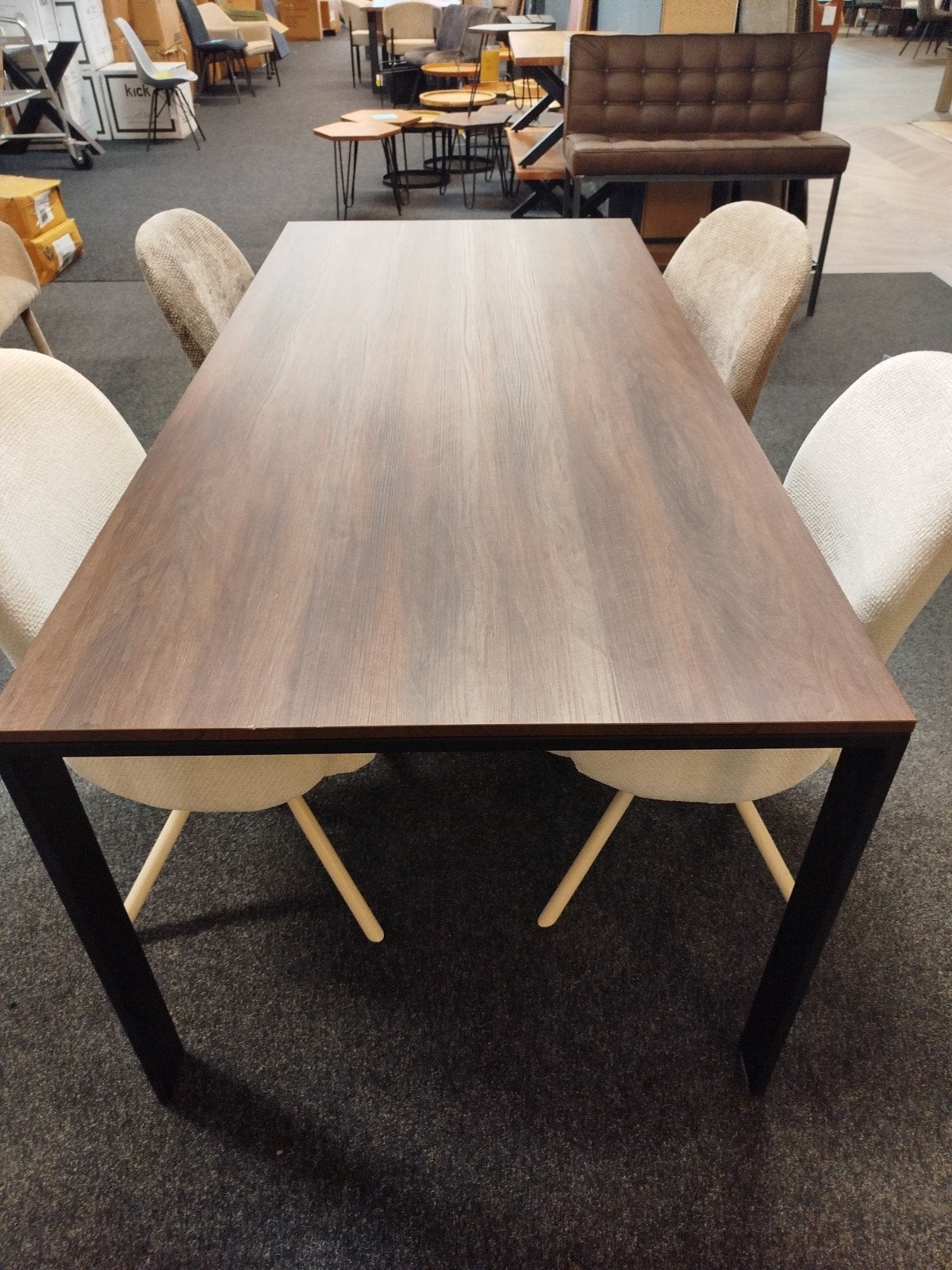 Eettafel, Huis en Inrichting, Tafels | Eettafels, Ophalen, Overige materialen, Nieuw, 50 tot 100 cm